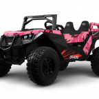 Детский электромобиль BUGGY A707AA LUX NEW 4WD - Розовый камуфляж